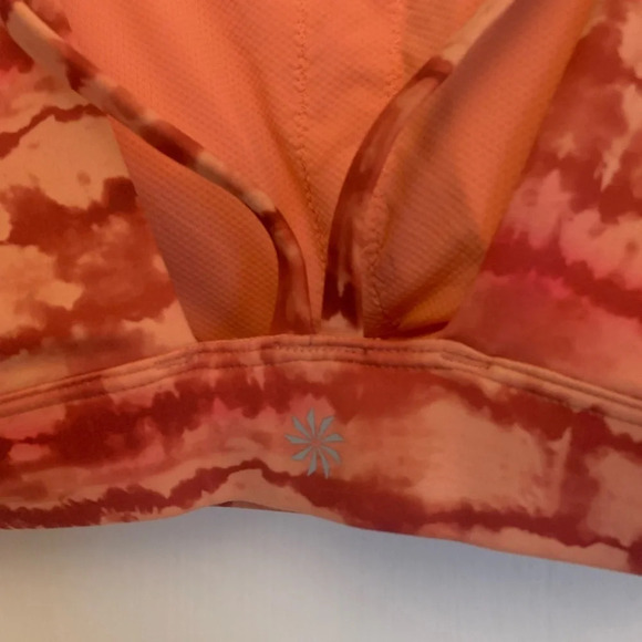 NWT Athleta Exhale Printed Tie-Dye Bra in Size 1X Cup Size D-DD. - Picture 6 of 9